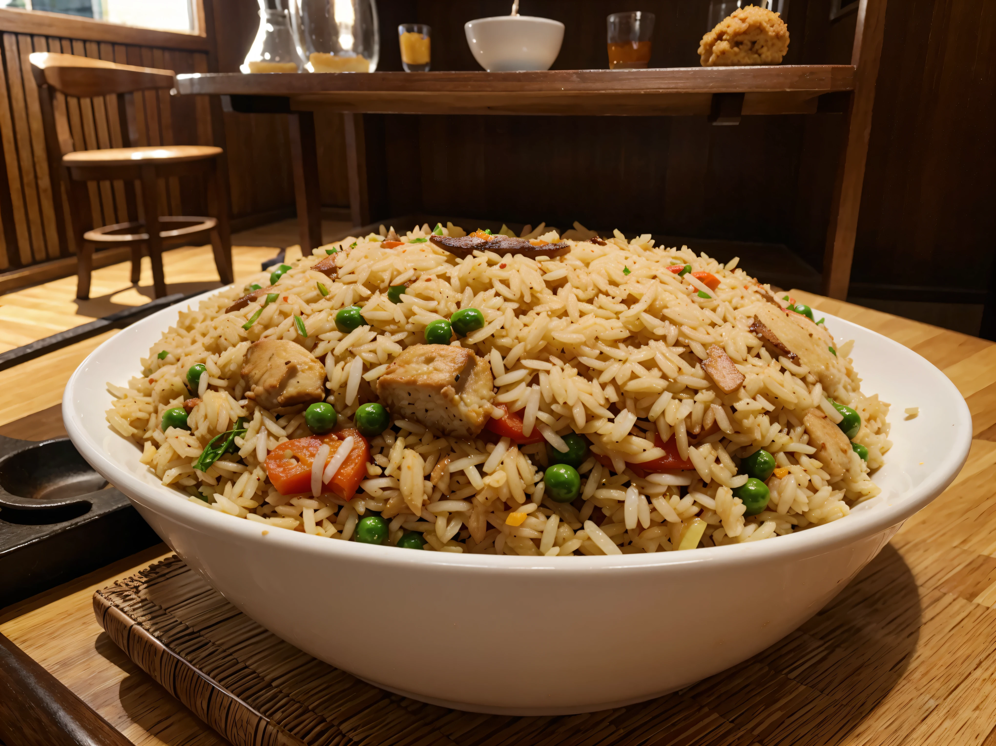 Best quality of indonesia fried rice, with delicious design
