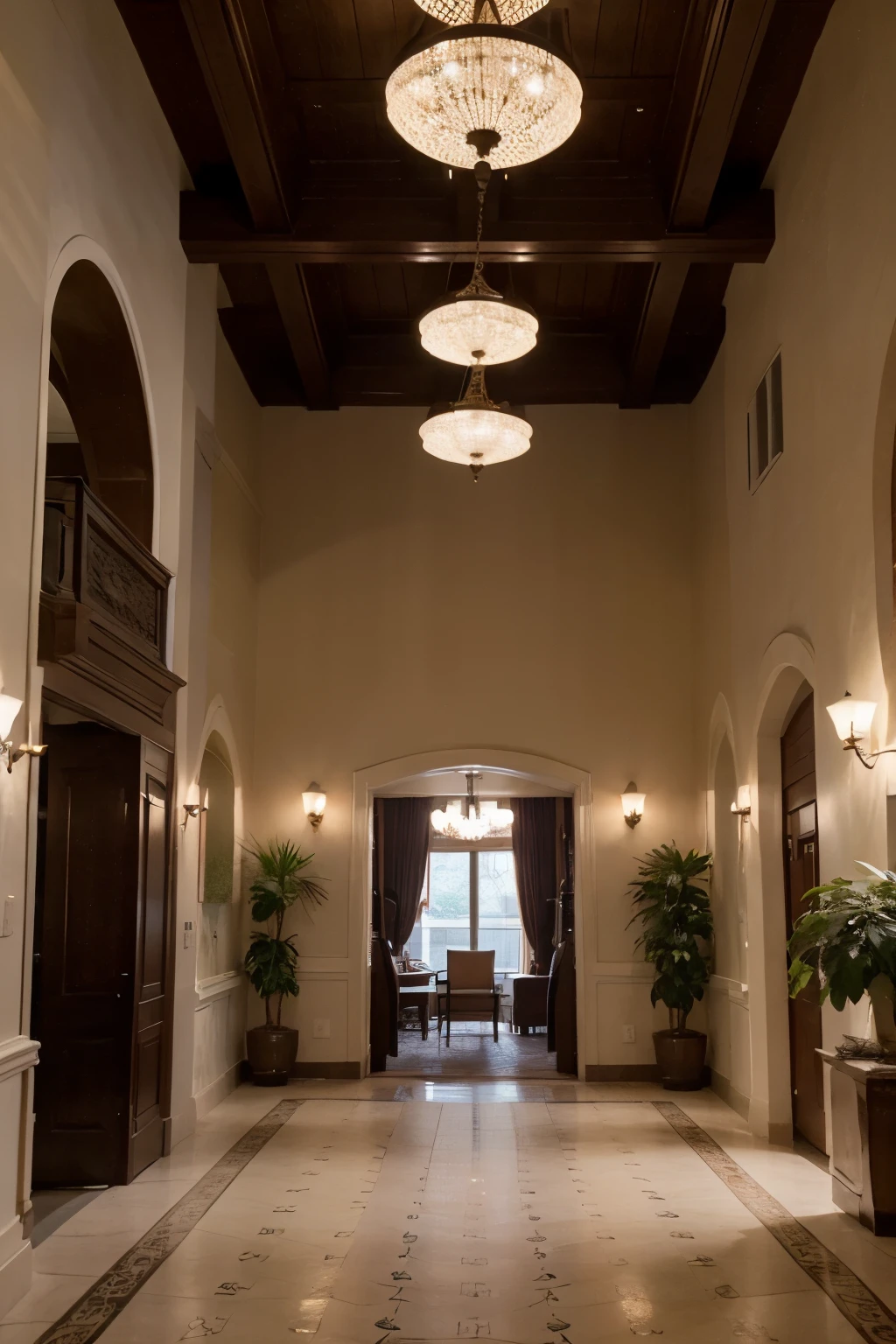 Best quality, masterpiece, super high resolution,Imagine a stunning banner image that captures the essence of your hotel. It could be a picturesque view of your property or an inviting lobby shot. Describe the scene and ambiance you envision for this image.