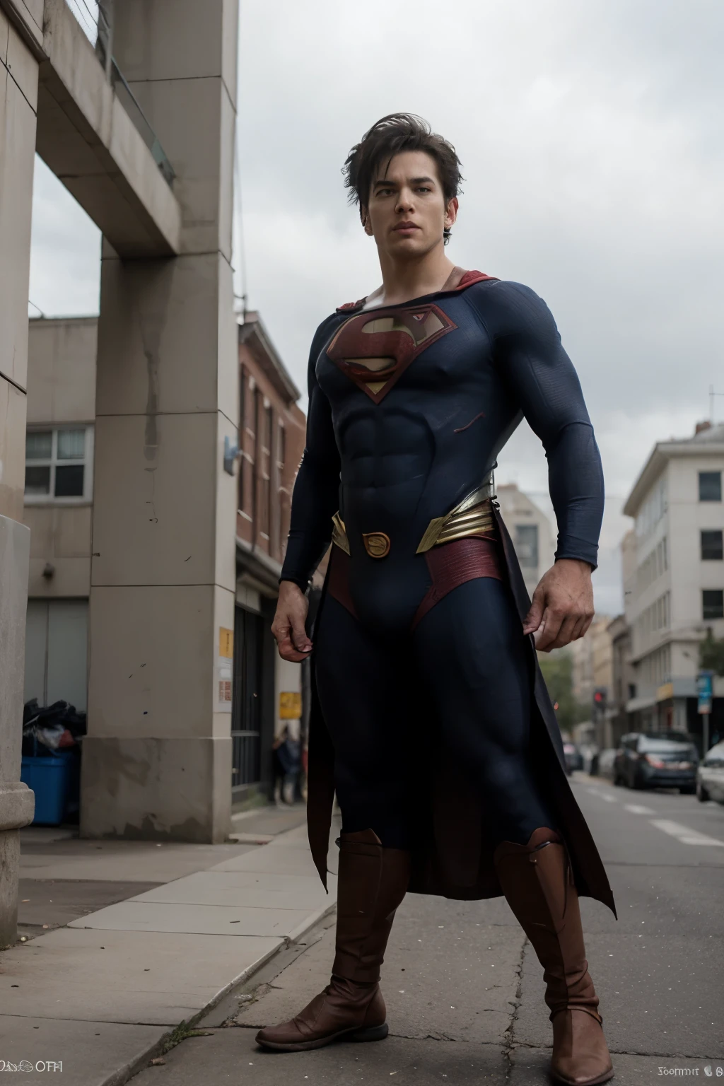 crea a goku contra superman