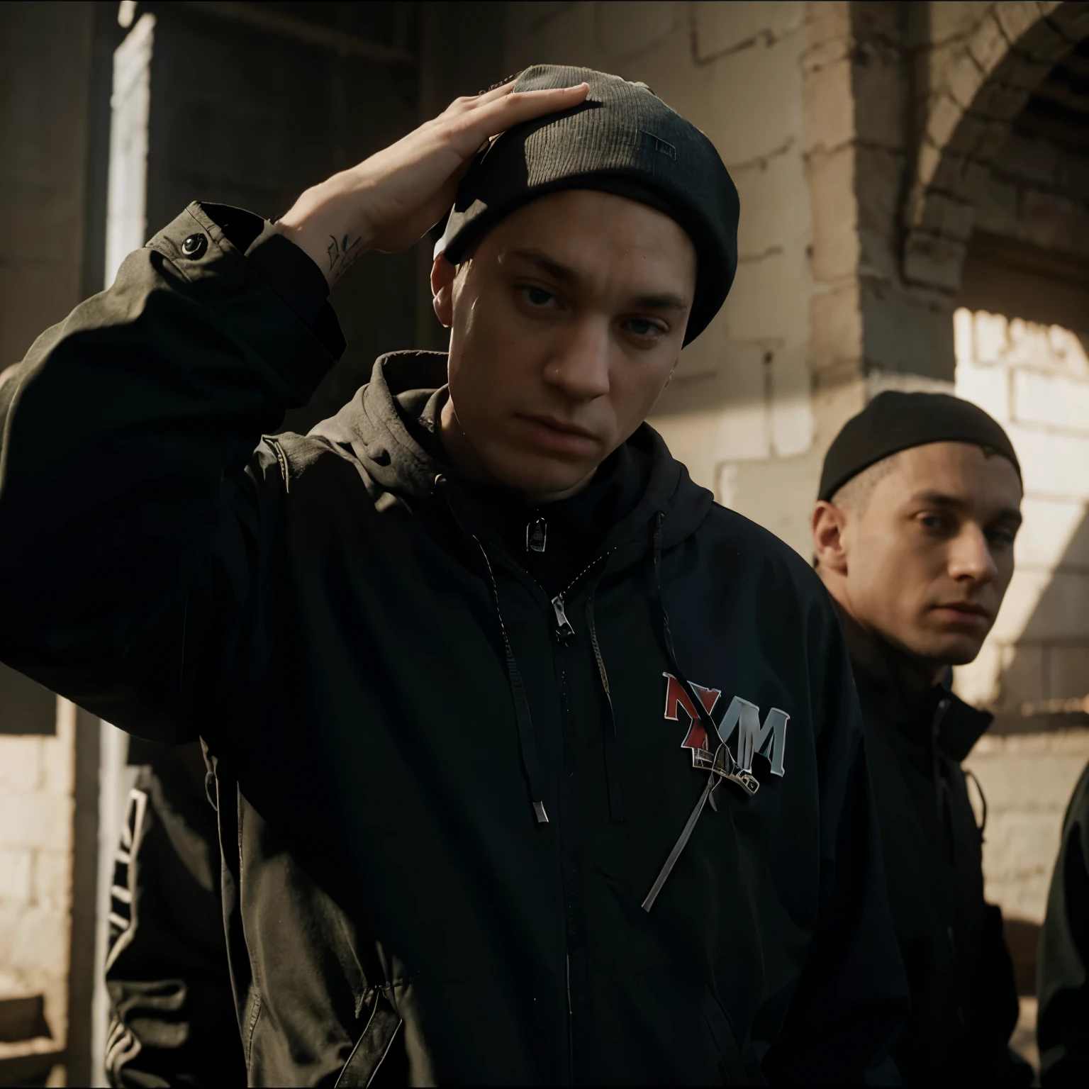 Une image avec toutes les images des titres les plus connus d'Eminem 