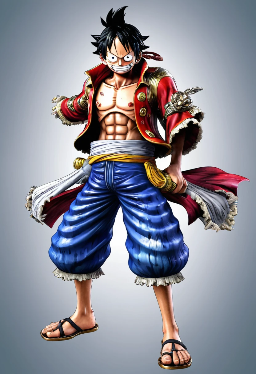 Luffy in evil form gear 5