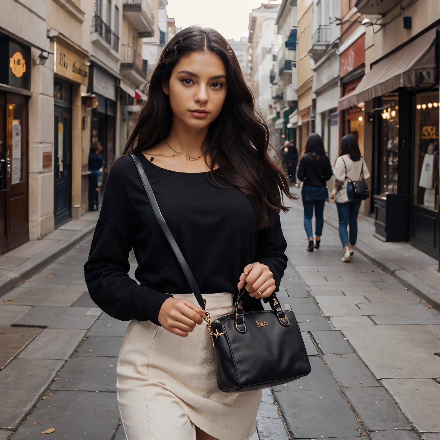 A handbag inspired from medusa