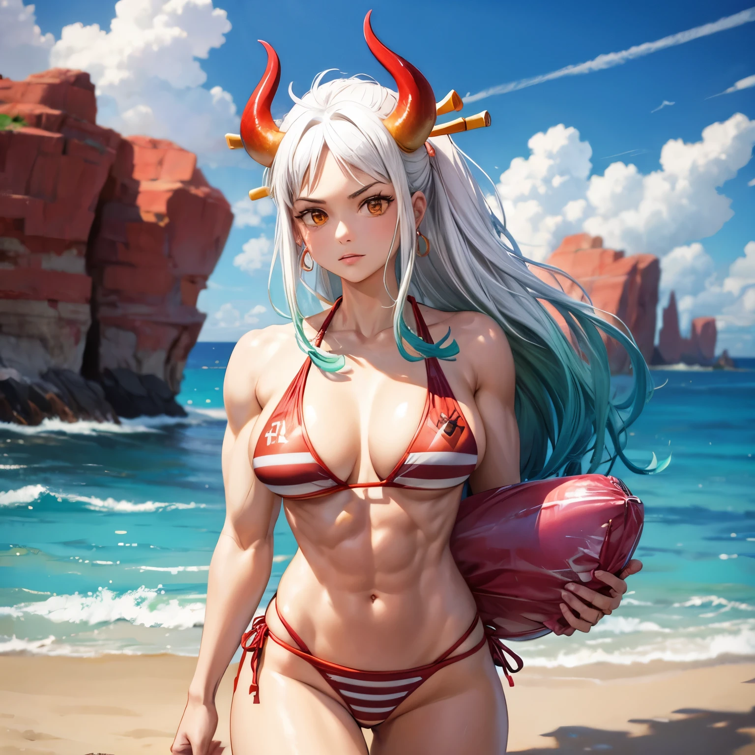 Yamato muscular bikini 