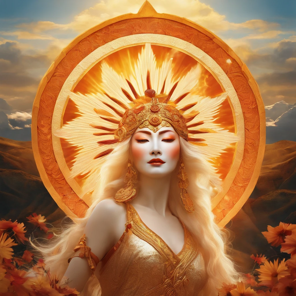 Goddess of the sun. Amaterasu 