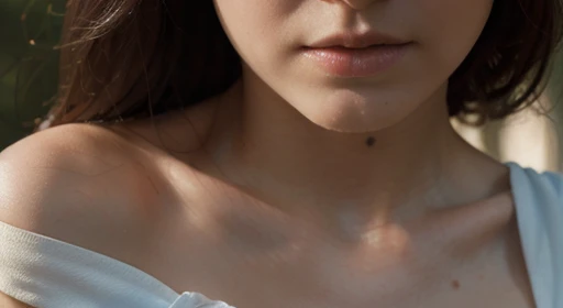 there is a young naked girl , white nature skin, white styled top and black shorts, photo of young girl, and, light blue dress portrait, portrait, masterpiece, best quality, 8k, detailed skin texture, detailed cloth texture, beautiful detailed face, intricate details, ultra detailed motion blur, glowing light, reflection light, blending, drop shadow, textured skin, super detail, highres, 8k