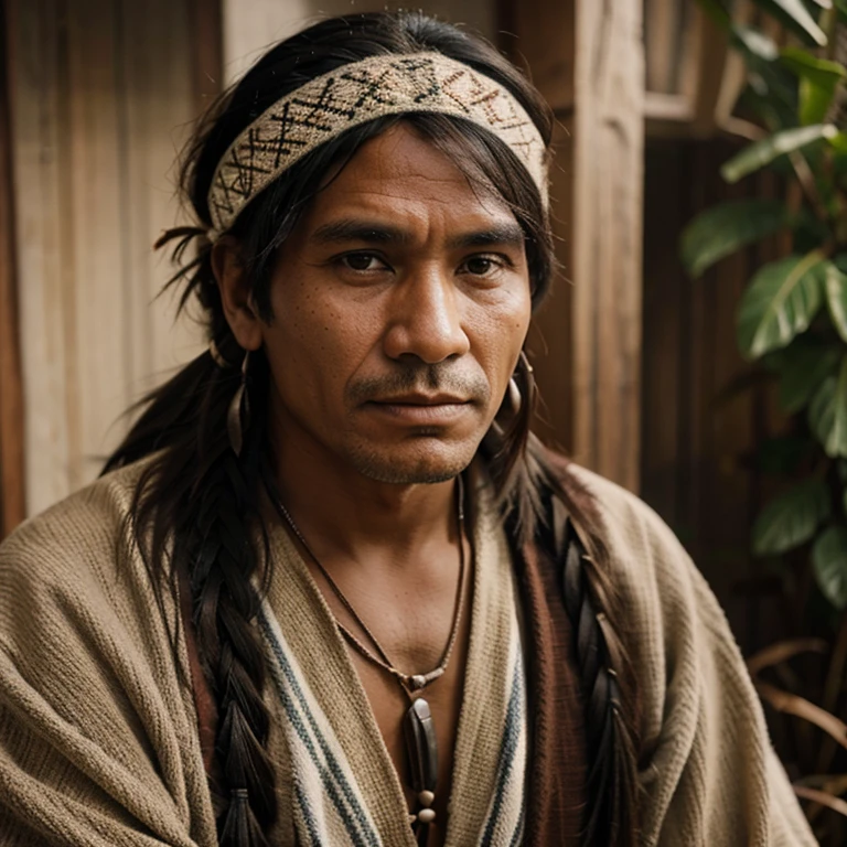 Indigenous man of the 1900s