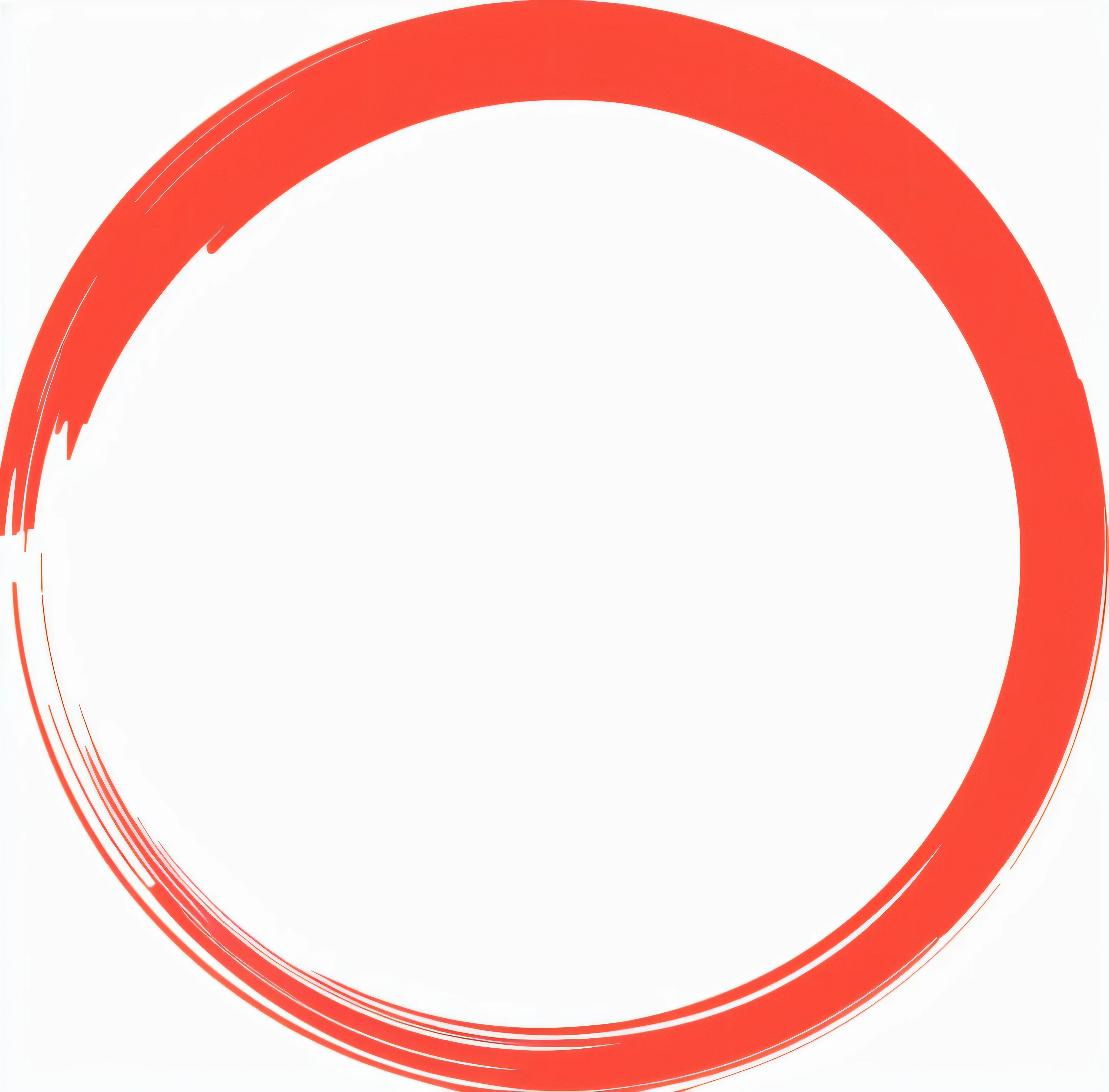 a close up of a red circle with a black background, circle forms, dark orange black white red, black and red background, circle design, enso, black circle, orange red black white, round background, isolated on white background, red and obsidian neon, with a black background, very coherent image, red - black, huge black circle