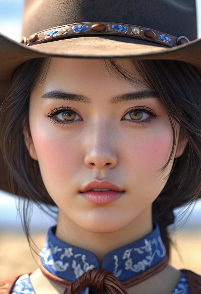 1girl, solo, chizuru, enamiKatsumiStyle, highres, hdr, (((best quality, masterpiece))), ultra detailed illustration, [extremely detailed face], (cowboy shot)
