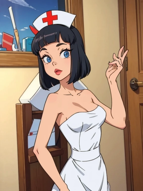 Heloise Nerz (Hello Nurse) from Animaniacs, topless