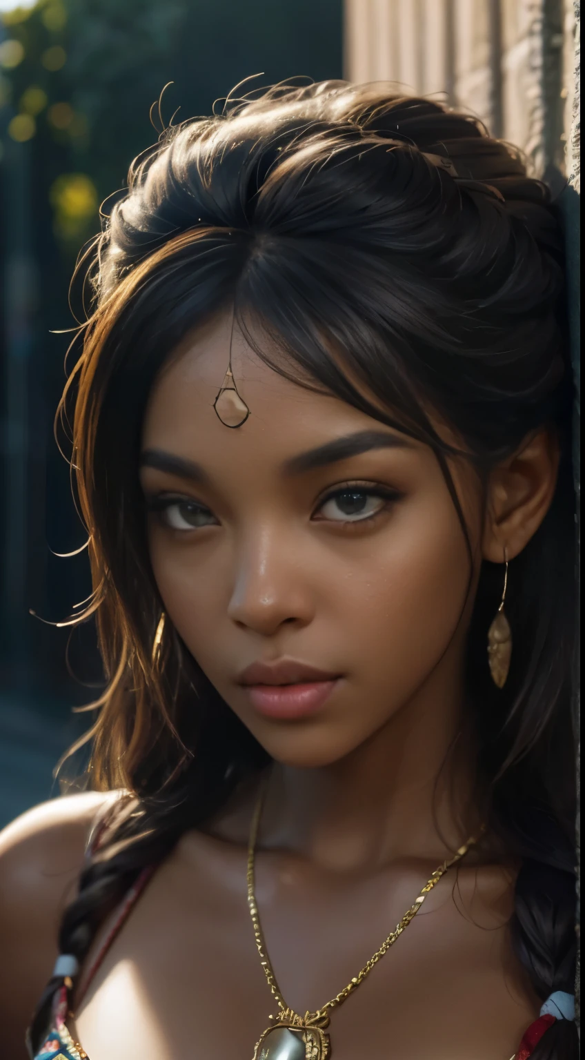 (Masterpiece, absurdres, extremely detailed, amazing, fine detail:1.2), ebony woman, beautiful abd_woman, abd_body, perfect abd_face,((extremely detailed eyes and face)), by lee jeffries nikon d850 film stock photograph 4 kodak portra 400 camera f1.6 lens rich colors hyper realistic lifelike texture dramatic lighting unrealengine trending on artstation cinestill 800 tungsten,face closeup,