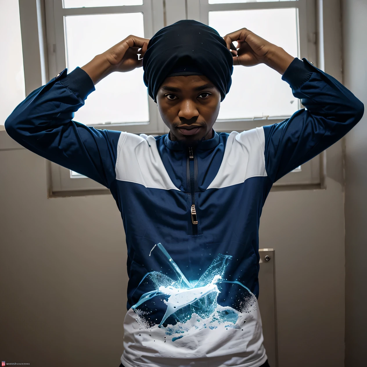 Create a 3D illustration featuring with this Nama Abubakar Ashiru