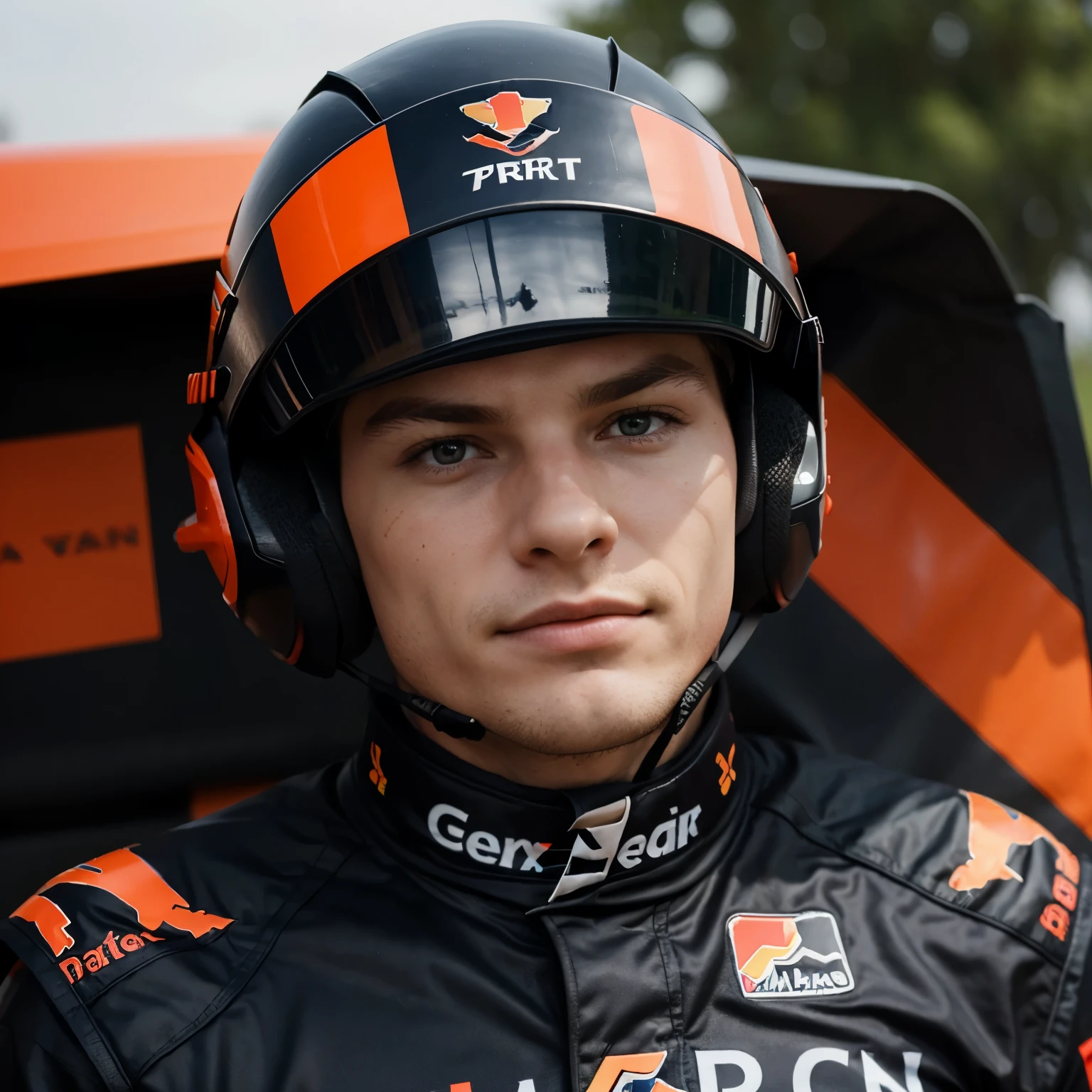 Erstelle mir ein Bild von Max Verstappen