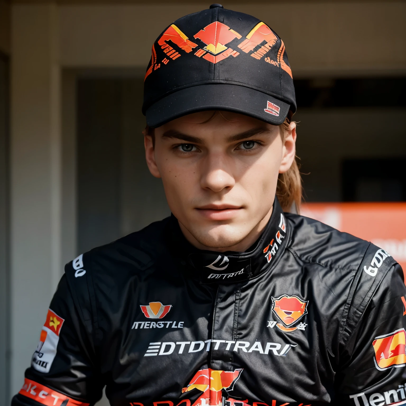 Erstelle mir ein Bild von Max Verstappen 