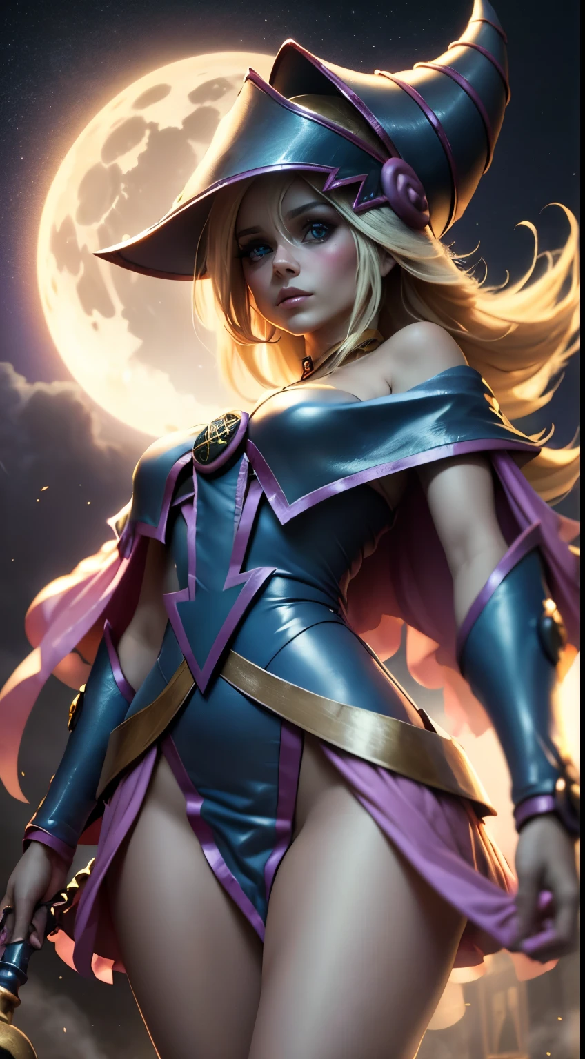 (La mejor calidad,4k,8K,Altas Resoluciones,Obra maestra:1.2),Ultra detallado,(realista,fotorrealista,fotorrealista:1.37), retrato, hechicera, Luz de la luna, calabaza, Resplandor espeluznante, espeluznante, atmospheric, encantador, Oscuro y encantador, Hora dorada, Hallowe'en, mystic, magical, bruja, witchcraft, Fascinante, ethereal, Mystical fog, Misterioso, Obsesionante, Grim figures, Bosque encantador, Hechicero, Rayo de luna, mystical aura, ojos hechizantes, cautivador, de otro mundo, witchcraft, cielo iluminado por la luna, Noche encantada, Silueta iluminada por la luna, mystical powers, mysterious atmosphere, lanzador de hechizos, Magia a la luz de la luna, inquietantemente hermosa, Encantamiento en el aire, ethereal beauty.