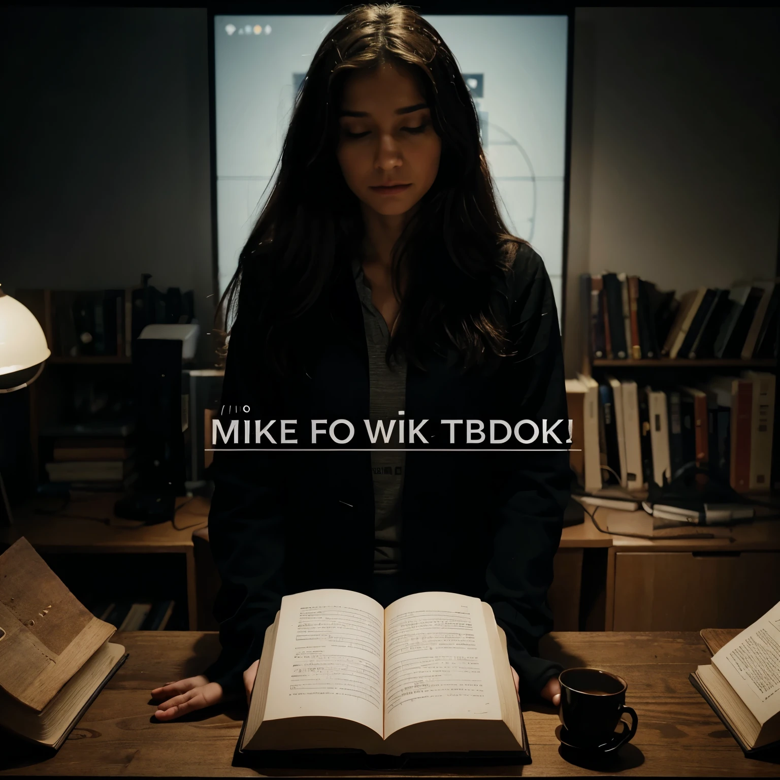 Give me a story for a book with image and sound in the background 