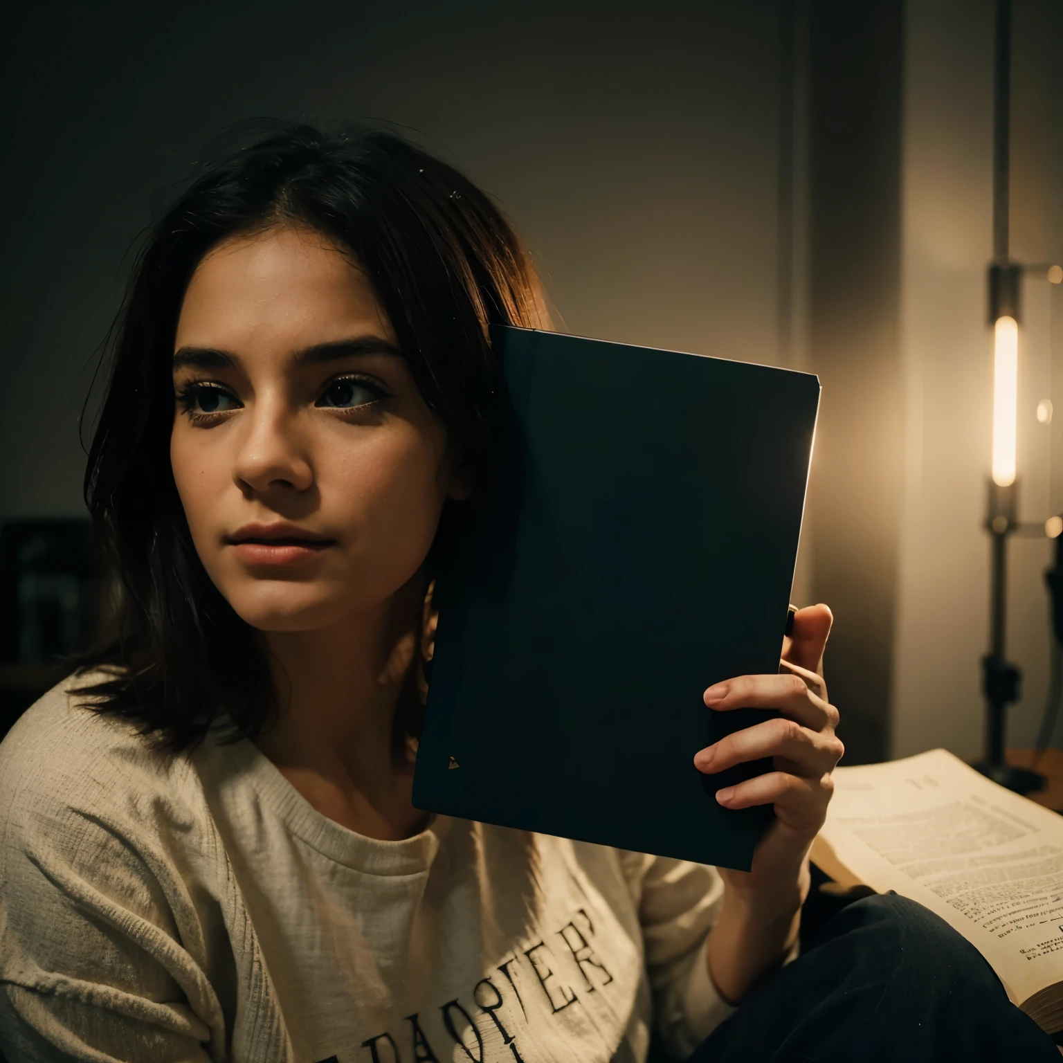 Give me a story for a book with image and sound in the background