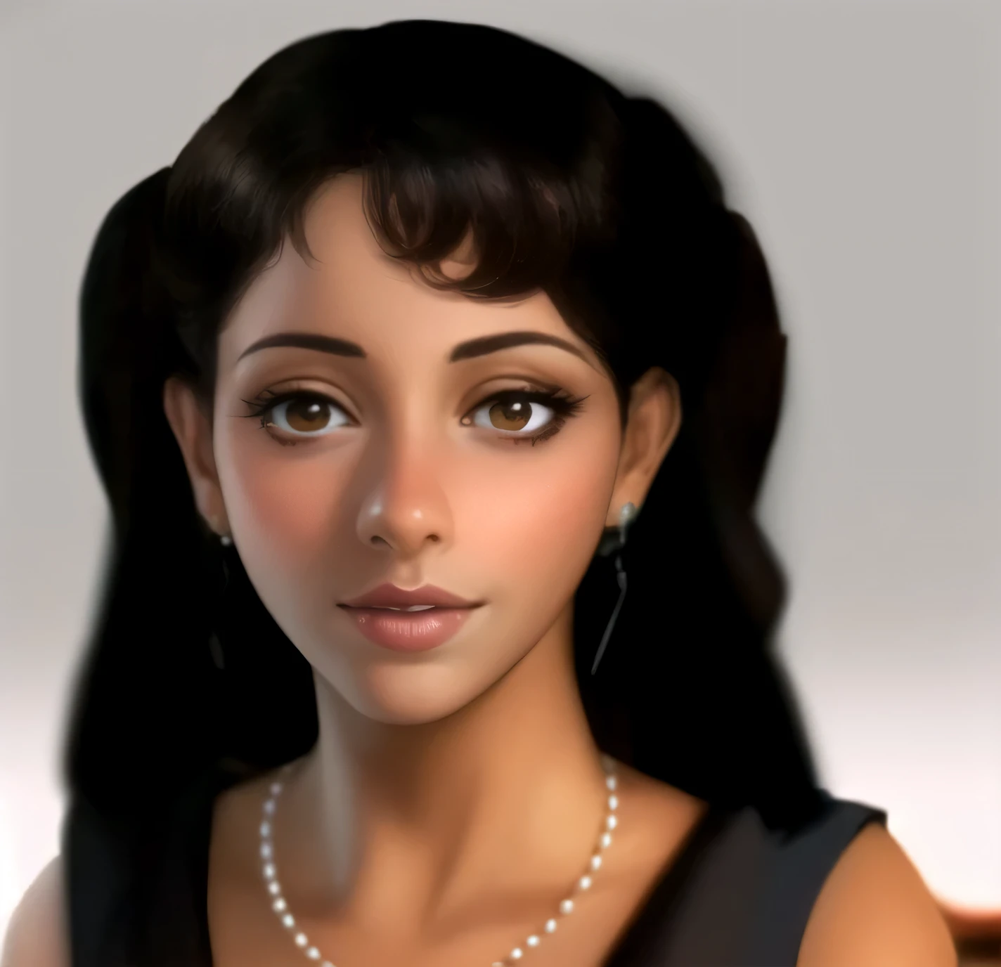 Mujer elegante primera dama de Zambia,color de piel negra
