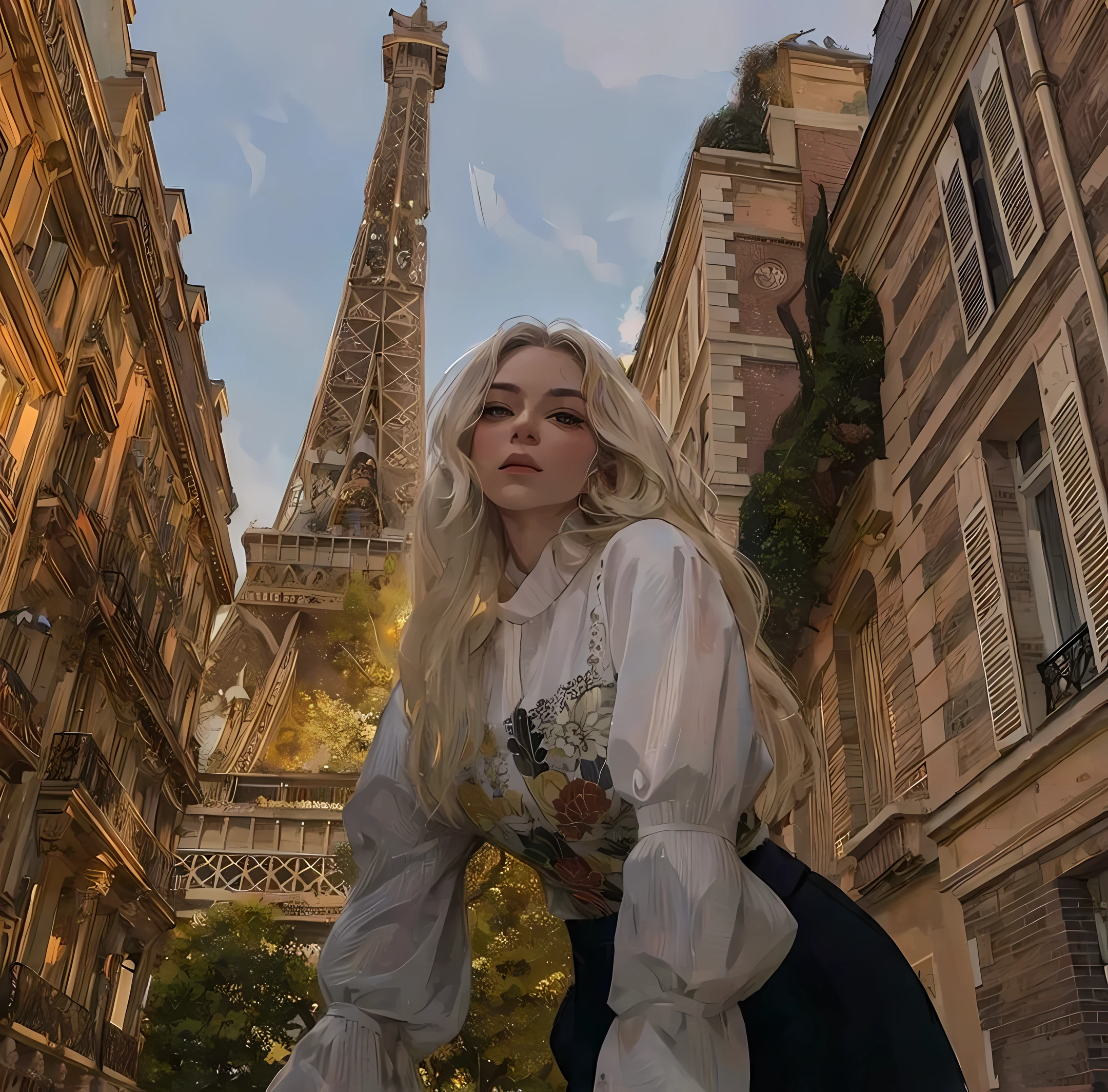(masterpiece:1.2, best quality), (real picture, intricate details), 1lady, solo, upper body, casual, long hair, minimal makeup, natural fabrics, close-up face, coquette, e-girl