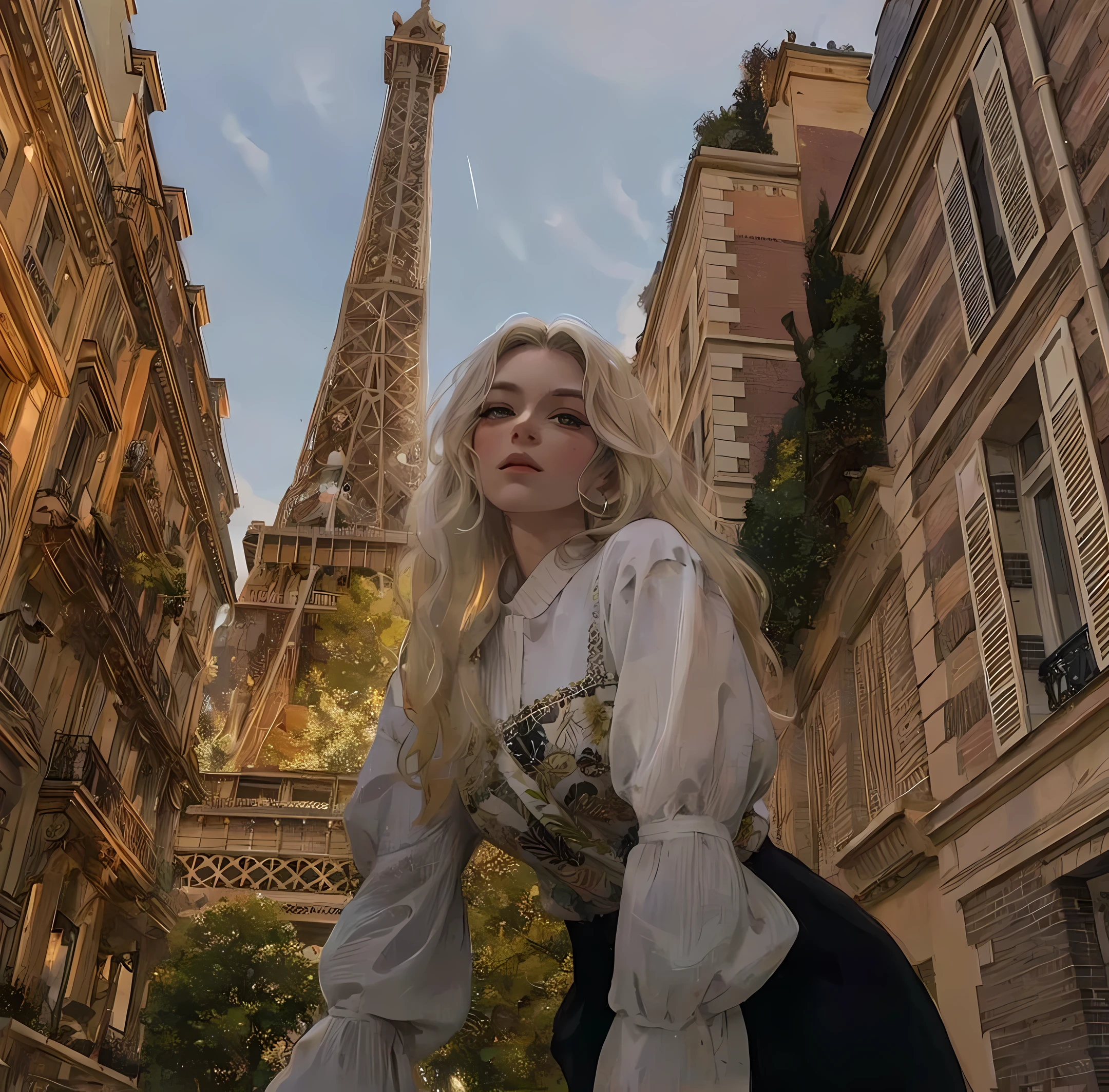 (masterpiece:1.2, best quality), (real picture, intricate details), 1lady, solo, upper body, casual, long hair, minimal makeup, natural fabrics, close-up face, coquette, e-girl