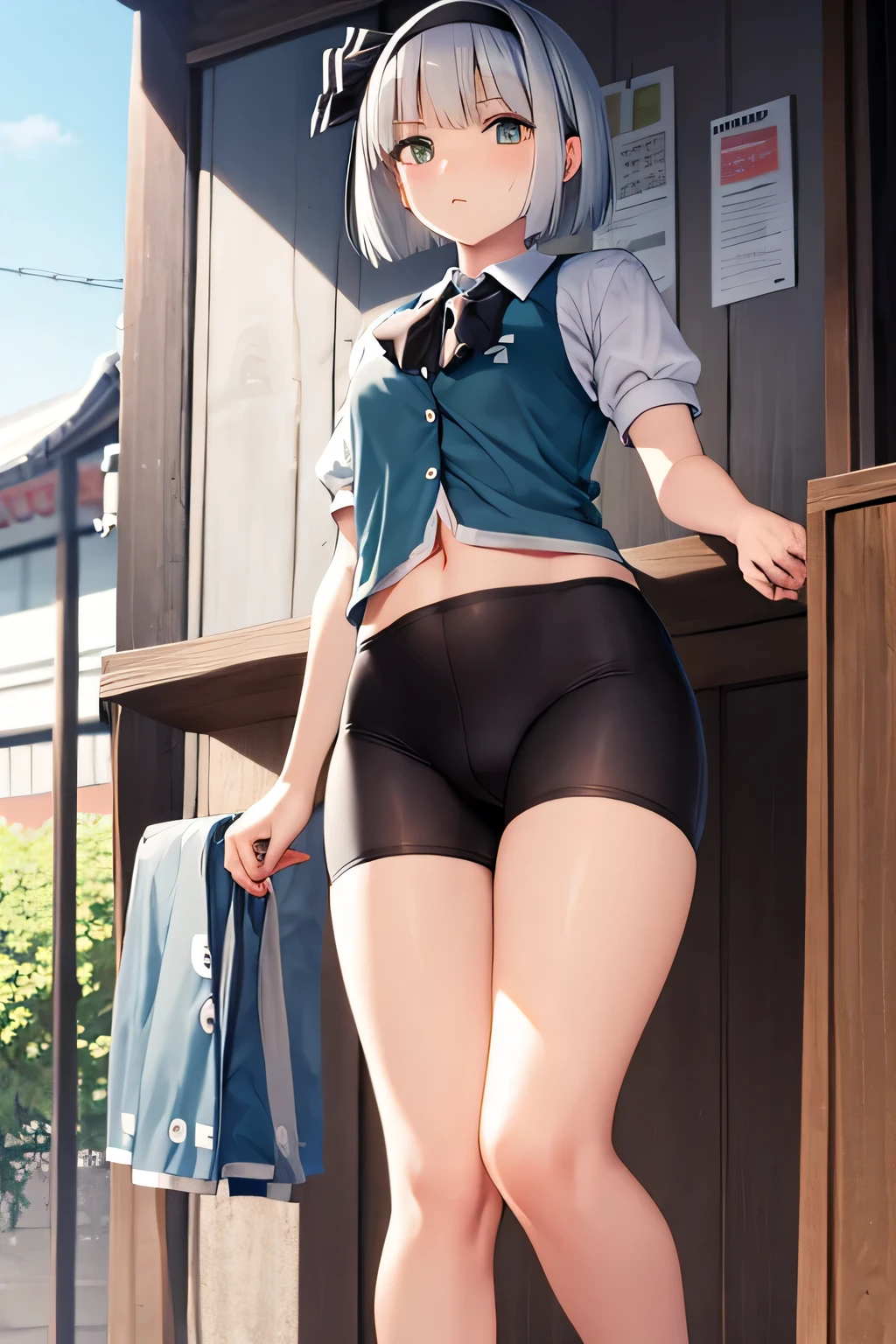 Youmu, bike shorts