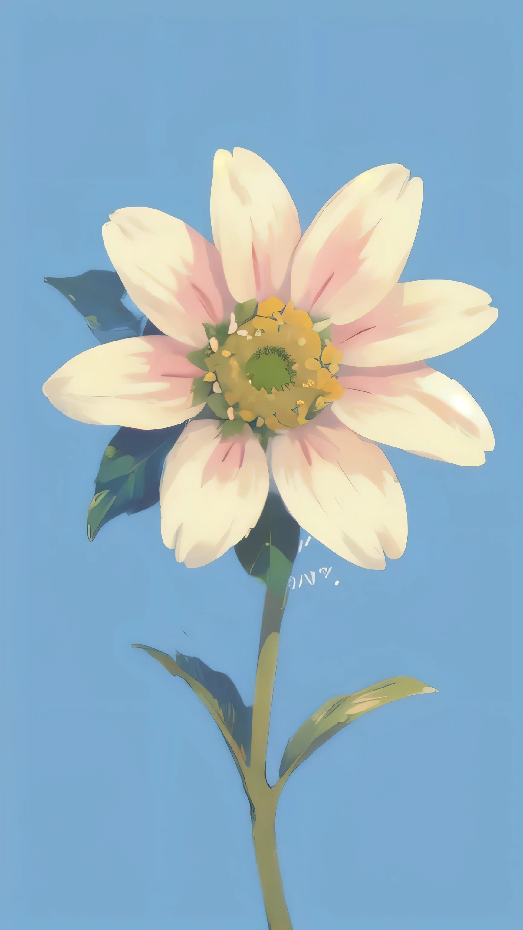 Best quality ,masterpiece, icon, simple, blank background, Flower, simplicity.