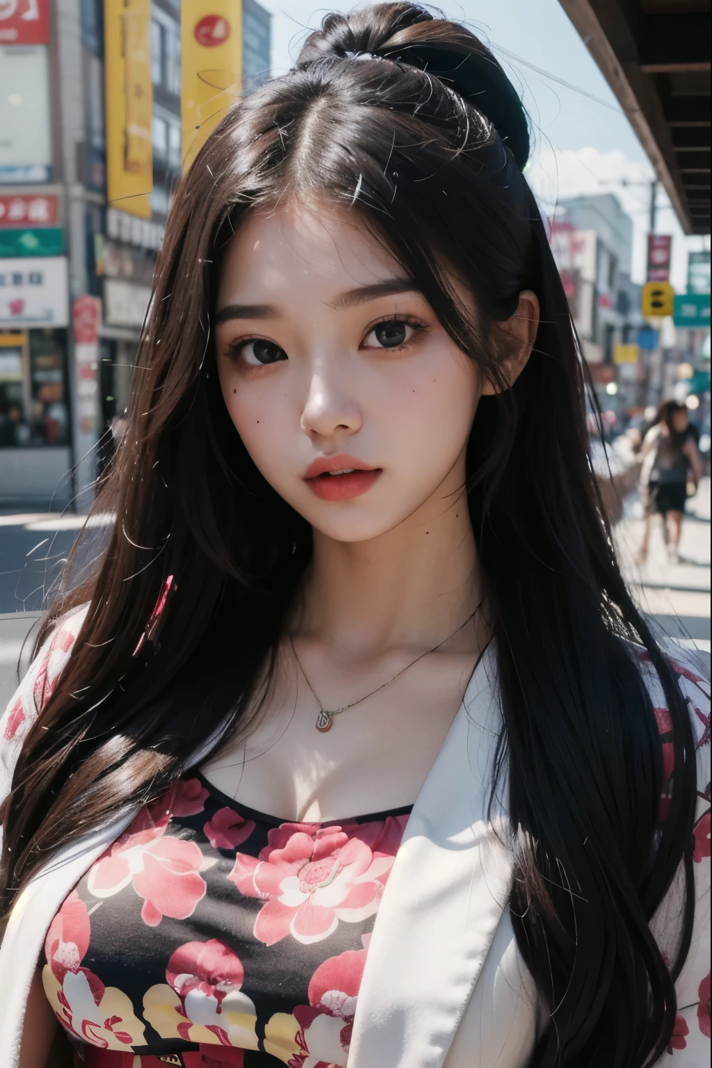水着を着たwomanのクローズアップ, beautiful navel、mini skirt、girl, Ulzzang, black pink jenny, That&#39;s a cute Korean face, beautiful south 日本人woman, Nam Jae Young, young adorable japanese face, With a round face, blackpink joshi, The face of a young, pretty model, beautiful young 美人woman, blackpink roseanne park, woman