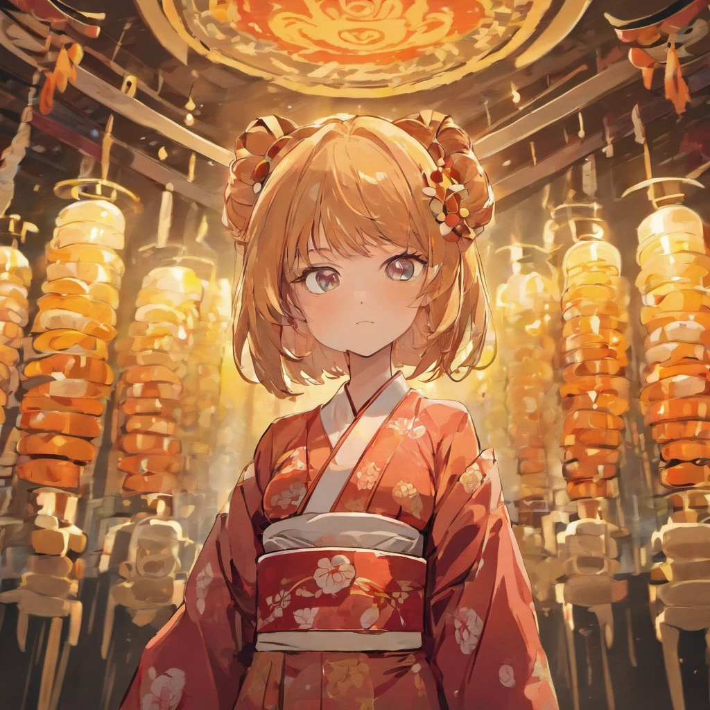 Japanese sake　glasses　woman