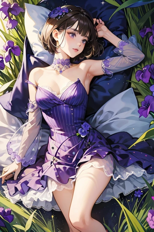 (purple eyes)(Wedding dress)()(Penetration)