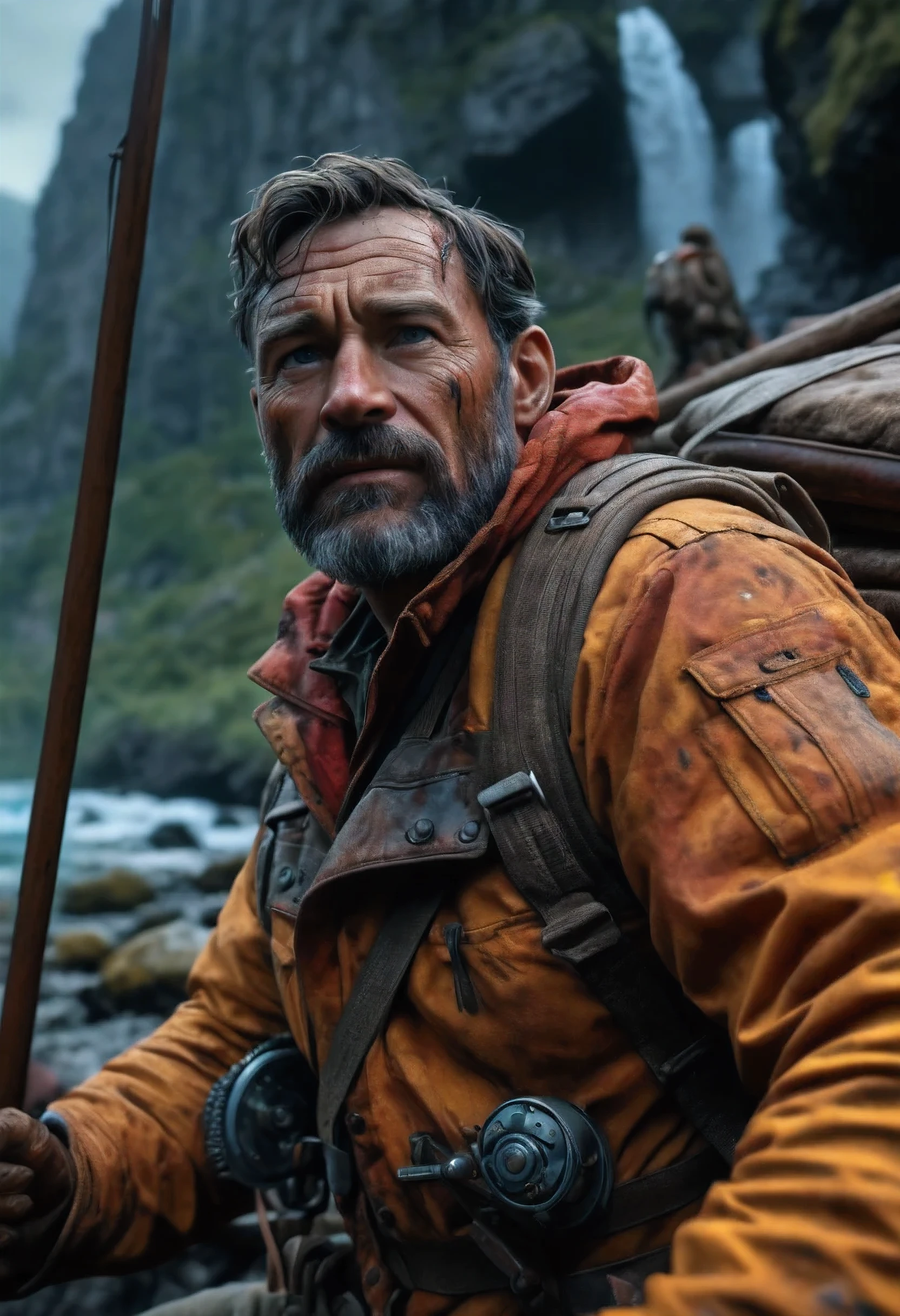 adventure movie, cinematic still, classic film, vivid color, (best quality, masterpiece, representative work, official art, professional, ultra intricate detailed, 8k:1.3)