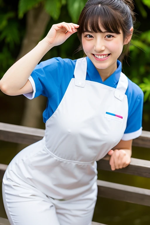 japanese woman Leotard figure Transparent smile photograph real