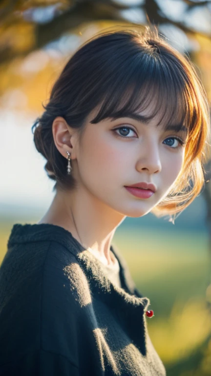 (8k, highest quality, masterpiece: 1.2), (highest quality: 1.0), (ultra high resolution: 1.0), watercolor, beautiful woman, (Shining eyes,blue pupil),shoulder, head band, Agnes Cecil, bust, cameson white, very bright design, pastel colour, autumn lights, moody gray, Gritty style Style Alexei Savrasov, Ivan Shishkin, Ilya Repin, (card retouch: 1.2), 2D, (oil: 1.2) very detailed