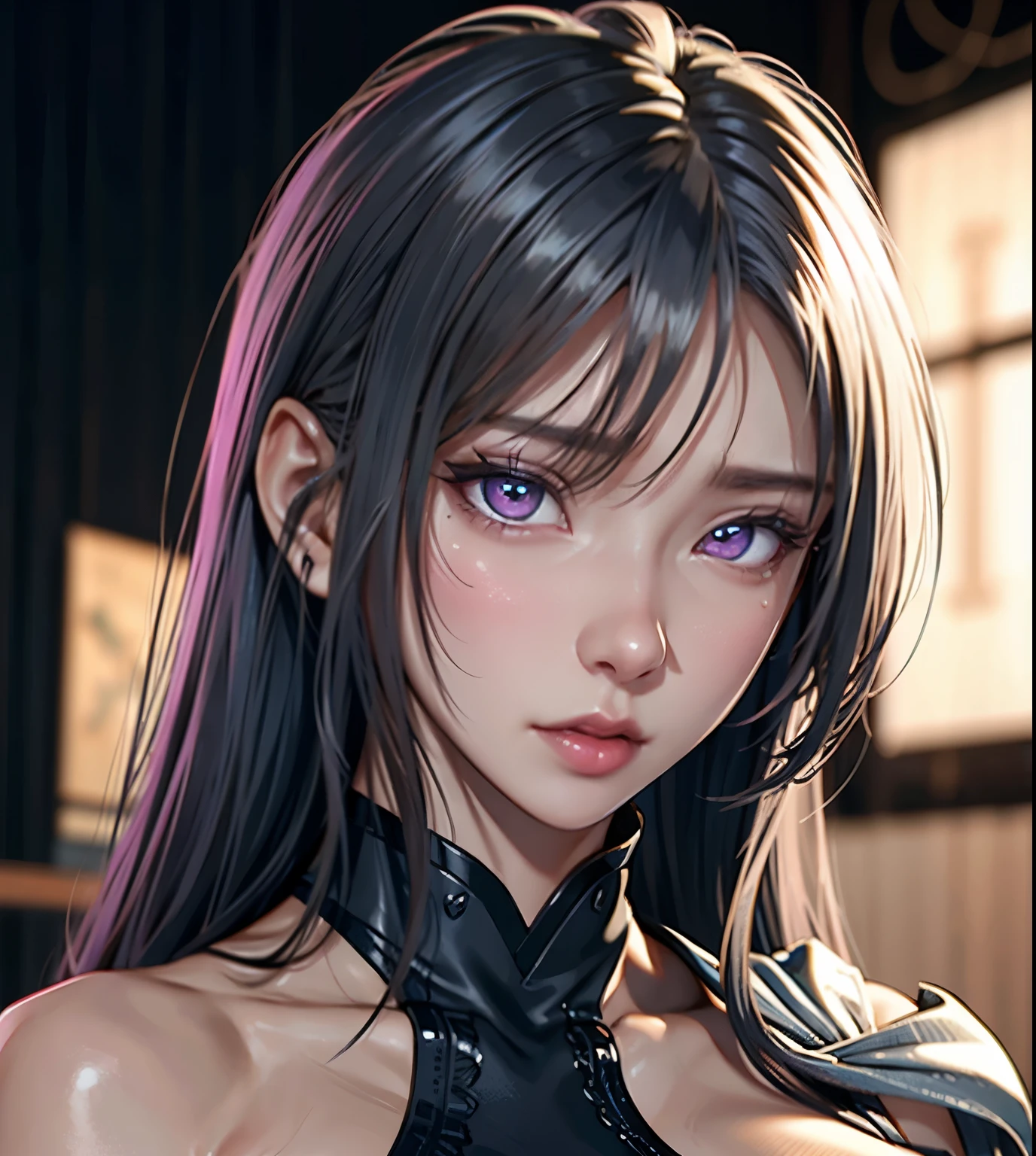 girl, embarrassed face, bashful face, cry, orgasm face, feel ecstasy, look at viewer, silver color hair, beautiful eye, high detailed pupil, double eyelid, high detailed real skin, high quality skin, sweaty skin, professional lighting, real shadow, masterpiece,