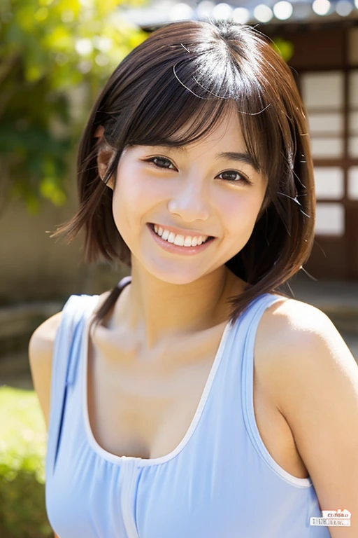 japanese woman leotard bloomers Transparent smile photograph real