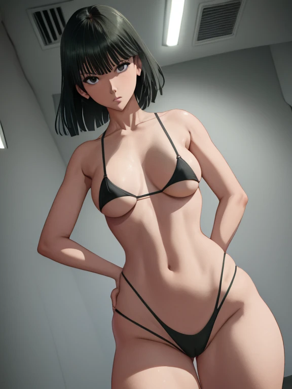 joven japonesa, mejorar, alumno, no bra, miniskirt, upskirt, Cuerpo, Delgado, pechos grandes, Piernas gruesas, Delgado waist, gimnasio de la escuela, sweaty Cuerpo, cinematic lighting, half naked, Erotic poses, tiny thonge, side thong, transparent lingerie, can see niples, mostrando sus tetas, cameltoe, almost naked, pelo corto verdoso, ojos verdes
