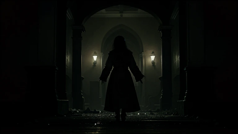 In the depths of darkness, where sanity fades, lies the asylum forgotten by time. But within its walls, a presence stirs, beckoning those who dare to listen.