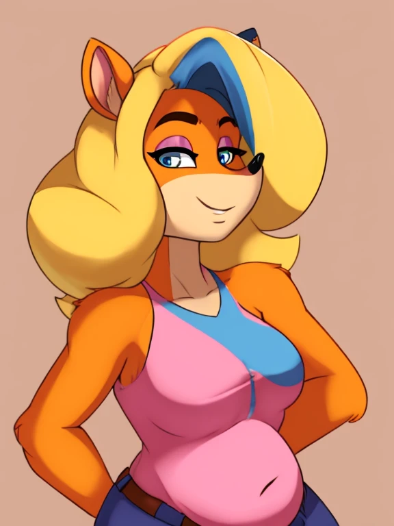 Tawna bandicoot, chubby, big round jiggly belly 