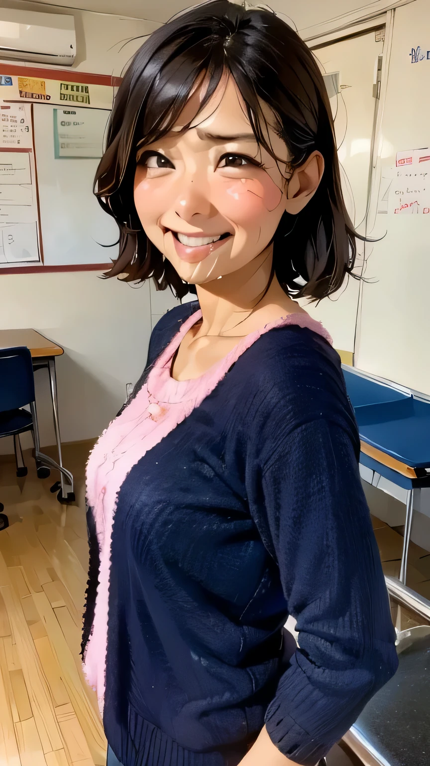 teacher　asian beauty　(orgasm face:1.5)