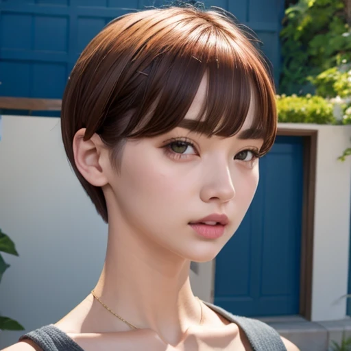 (masterpiece, best quality:1.2), Very short hair, alone