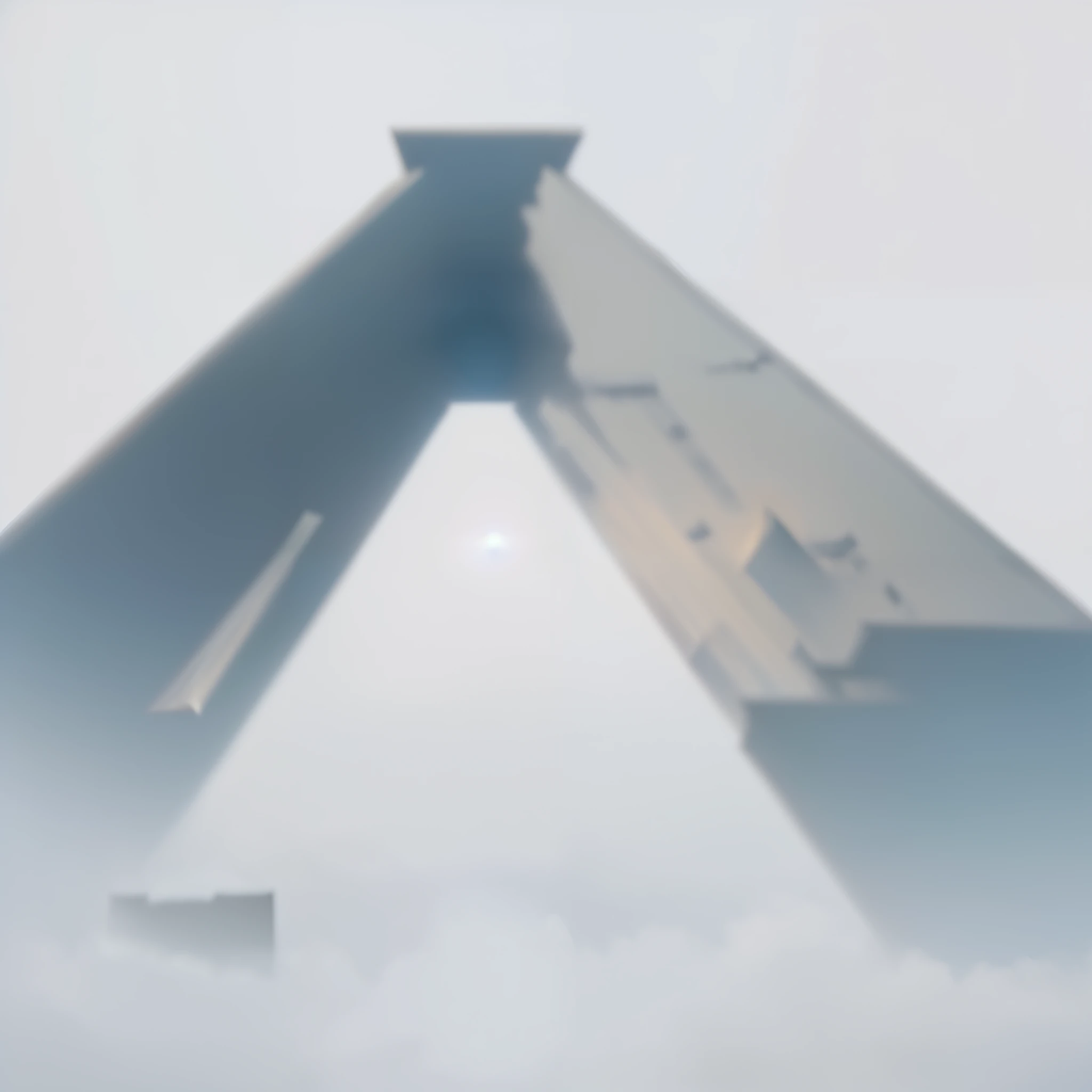 There is a large metal object in the air, alien structure, Pyramid Portal, Ancient megastructures: pyramids, portal opening, ancient symbol behind it, magic portal in the sky, screenshot of youtube video, Ancient Alien Portal, Intact ancient alien ship, Stargate, brutal alien civilization, video stills, When the movie arrives, Spirits coming out of the portal