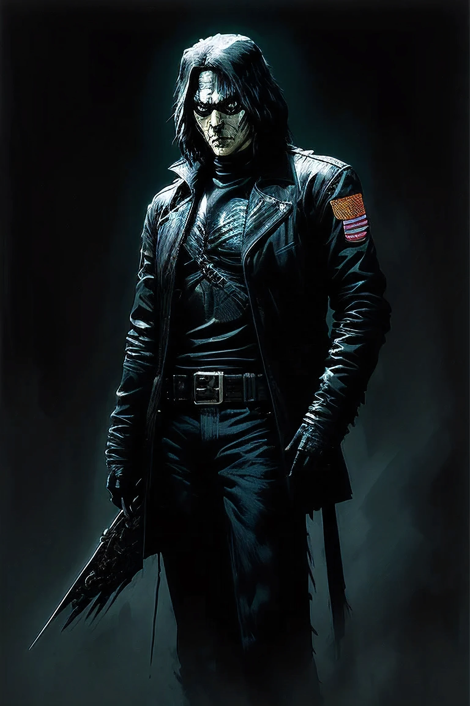 The Crow, (style of ashley wood),