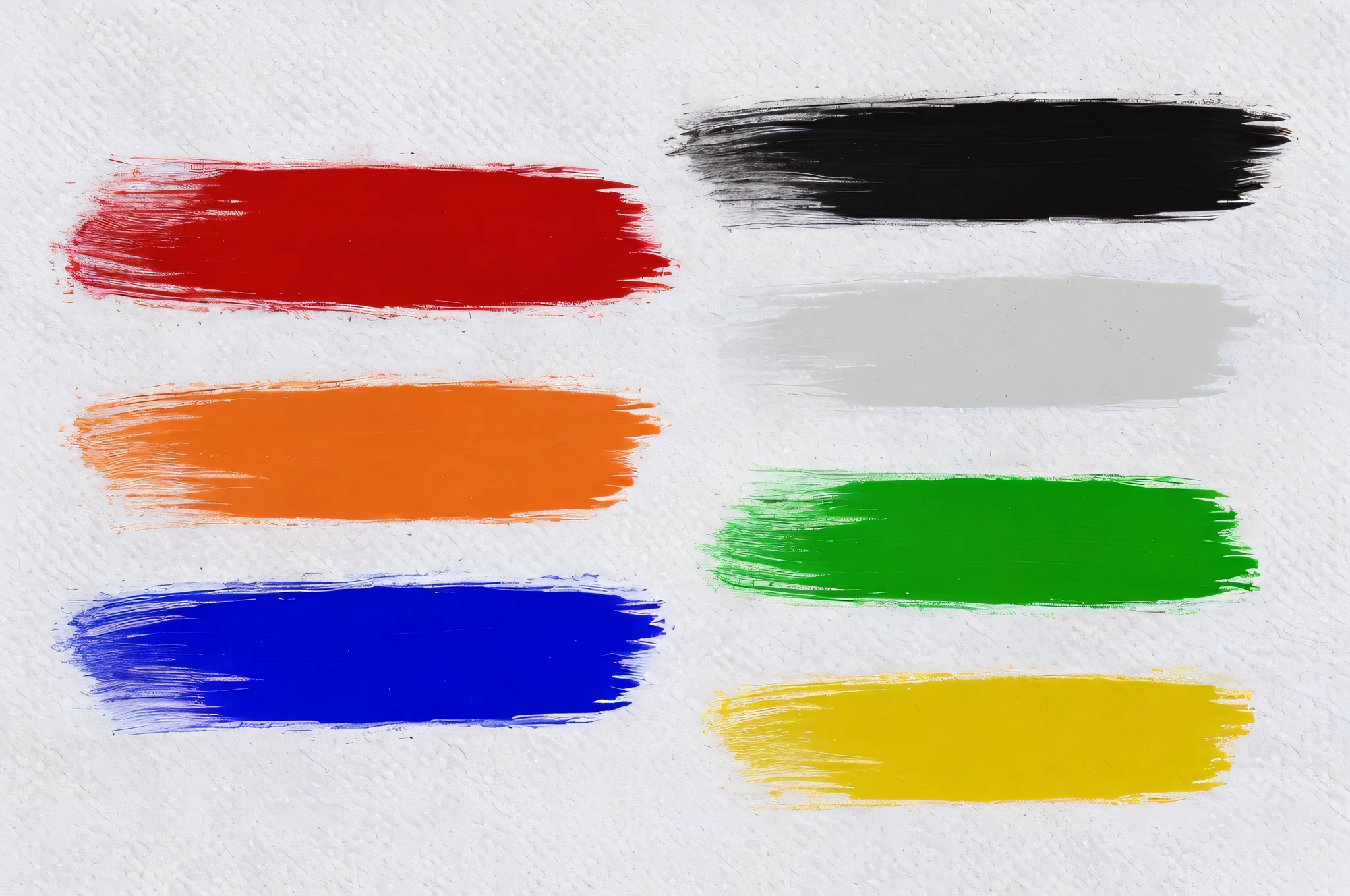 a close up of a white background with a bunch of different colors, multi layered thick brush marks, thick paint brush strokes, colorful impasto brush strokes, paint brush strokes, dry brush background colors, multiple brush strokes, long paint brush strokes, colored paint, wide brush strokes, thick brush strokes, clean brush stroke, detailed impasto brush strokes