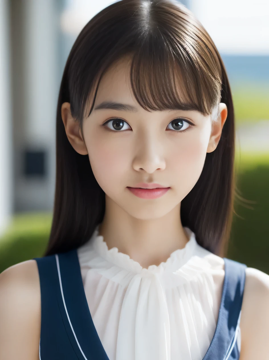 beach、Clear blue sky、Connecting、seiza、put your hand in your crotch、miku hatsune、official art, masterpiece, sharp focus, (Beautiful and gorgeous cute Japanese woman:1.3), (beautiful cute korean woman:1.3), korean beauty, Delicate and beautiful hair, eyes and face, realistic, ultra-detailedliert, beautiful girl, blue sky, white glowing particles, (side light:1.2), Light of the sun, White cloud, fine clouds, Slender, 1 girl, dynamic angle,full body, 100 floors,table top,Highest,Highest,wonderful,wonderful,detailed,stylish,figure,action shot, Aiming at the audience, put one's hand in one's pocket, , dull bangs, hairpin, shy,Ultra-fine illustration,(((beautiful thin hair))),(((beautiful and well-shaped face))),(((beautiful detailed background))),12 years old, junior high school girl、(((shortcut:1.3))),(Beautiful dark-skinned Japan woman:1.2)、(Editorial about a beautiful 12-year-old half-Filipino woman.),