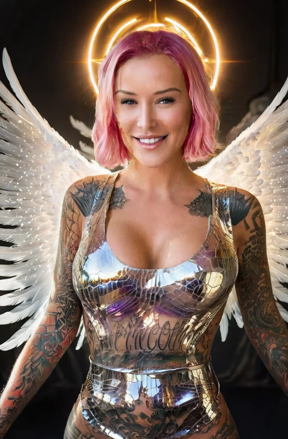 pink hair