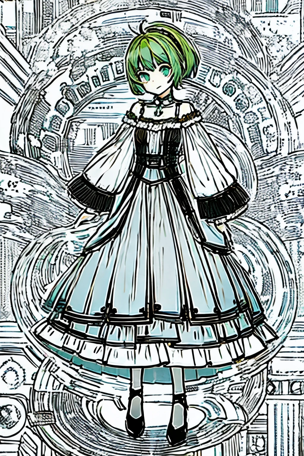 (Best image quality),(Master&#39;s Work),(Very detailed),(詳細なeyeの描写:1.0),(Lens flare:1.0),(Movie Posters:1.0),(Tarot Border:1.0),the Portraiture is centered,(close:1.0),(nagative space:0.8),(negative space:1.6),(alone),(floating colorful {Wind|water magic|ink|crystallizations|ice|fire|inflammation|lightning|web|rock|sand|particle|Shine|Blood}:1.0),(many colorful {Soap bubble|cloud|Thorn|spike|Grapevine|flow|spiral|Hellos|wing|Tattoo|Cube|octahedron}:1.0),(floating {red|green|green|Aqua|purple|yellow|black|white|gray|pink|orange|lime} {ribbon|feather|particle|blade|water滴|snowflakes|soft ball}:1.0),({crystallization|ice|fire|inflammation|Wind|water|Earth|stone|space|musical|Sonic|Vortex} {magic|wing}:1.0), ({Ray Tracing,Shine|Speckled sunlight,light,Caustics|night,black theme|mysterious,Creepy|easy going,pastel}:1.2), ({colorful|Iridescent|multicolored}:1.0),(Beautiful sparkle:1.0),({Leaning forward|Lean back|Tilt to the side|}:1.2),{(smile:1.0)|(Grin:1.0)|(Stern expression:1.0)},({small|small||lips,eyelash}:1.0),{(Open your mouth:1.0)|(Mouth closed:1.0)|},({eyelash|eyehadow||}),{片eyeを閉じて|||},({red|green|green|Aqua|purple|yellow|black|white|gray|pink|orange|lime} hair:1.4),({short|length|Moderate} hair:1.0),({From below|From above|From the side|From behind|In-person audience}:1.3),(Hello:1.3),(Tilt your head:1.0),(Dynamic pose:1.1),(asymmetrical hair:1.2),({red|green|green|Aqua|purple|yellow|black|white|gray|pink|orange|lime} {armor|dress|collared shirt|suit|Costume}:1.0),({formal|army|Techwear|Urban style|casual,casual clothes|Fantasy,magician|wild,Tribal|sf,Futuristic}),({Checked skirt|layered skirt|puffy dress|tights|pants|shorts}),({red|green|green|Aqua|purple|yellow|black|white|gray|pink|orange|lime} {eye|eye|student}:1.4),{(amount:1.5),非対称の前hair|斜め前hair|hair between eye|鈍い前hair|流した前hair},{one eye covered|ponytail|High Twintails|||},{straight hair|wavy hair|drill hair||},{length coat|suit jacket|Cape|sweater|tie||},{(floating cape:1.0),|}({Fox Ears, Fox Girl|吸Blood鬼, bat wing|Pointed Ears,(Fairy:0.5)||}:1.1),({Abstract background|city,Skyscraper|forest,garden|city|shrine|cave,underground|Swamp|lake|winter|Alien Planet|}:1.4),({indoor,internal|屋outside,outside}:1.1),{2$$Witch Hat|Straw hat|Crown|tiara|Glasses|Glasses|Earmuffs|hair flower|hairpin|hair bow|||},({Sitting|flight|Jumping|lay|sSunburnding|sSunburnding on one leg}:1.1),({colored skin|white skin|green skin|greenwhiteい肌|Sunburn|Shine肌|blackい肌||}:1.1),({whole body|Upper Body|Portraiture|}:1.25),{tooth, skin tooth|tongue|Frowning|lipsを噛む|thinking|||||}, {empty eye| symbol-shaped student, heart-shaped student| slit student, + +|||||}