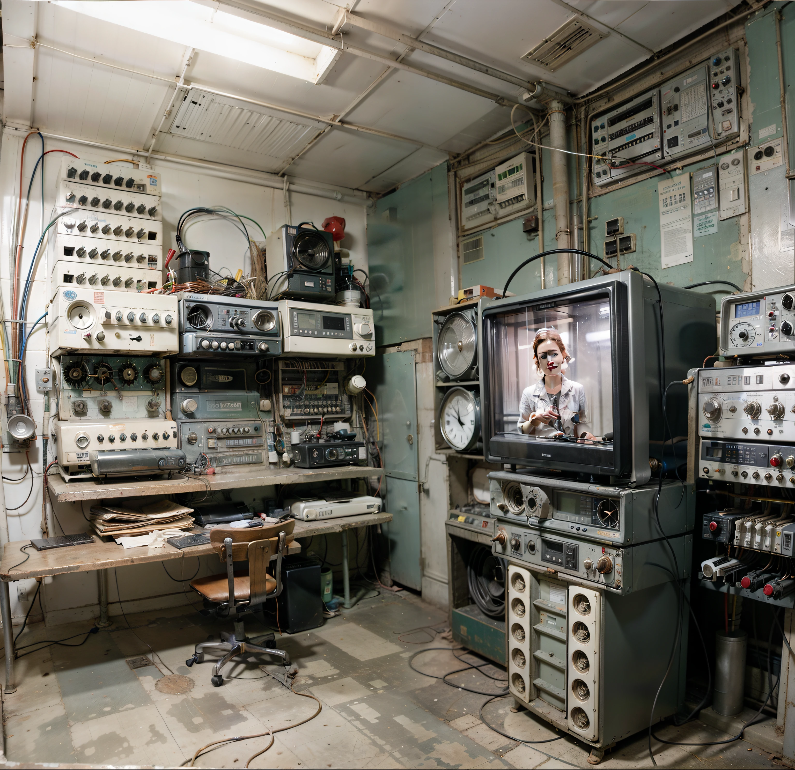 1950's Electric Panels and Wires