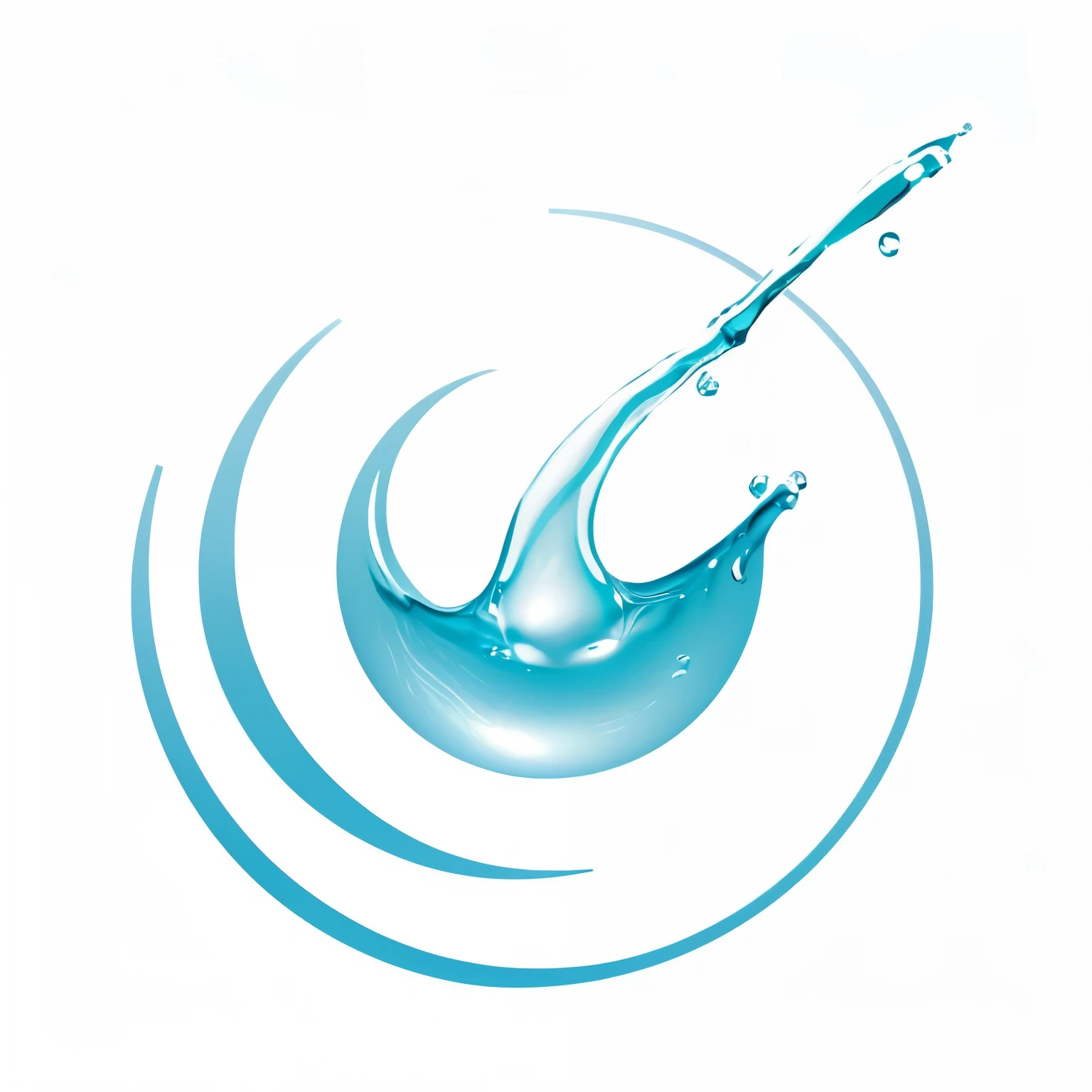 A simple, minimalist logo is sketched, featuring the brand name "Purity Cleanse" in a clean, sans-serif font, with a small water droplet icon to symbolize the cleansing and purifying essence of the brand