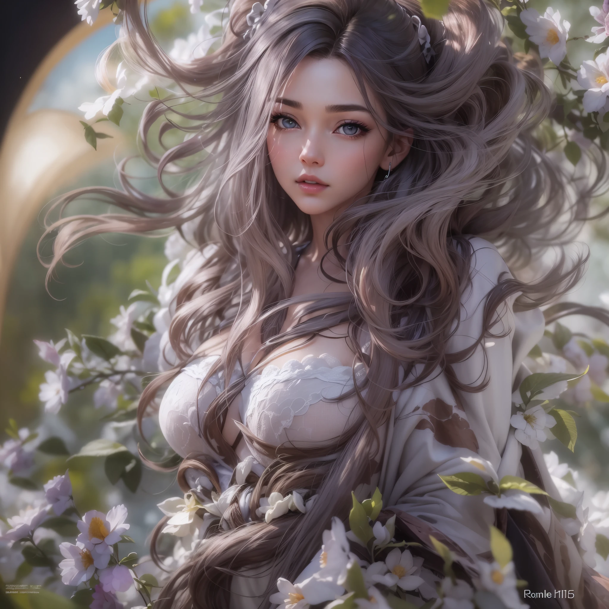 NSFW, 8k raw photo, highest quality, masterpiece, ultra high resolution, film grain, filmg, 1girl, look at the audience, natural skin texture, リアルな目と顔のdetailed, Full lips, ((highest quality)), ((masterpiece)), (detailed:1.4), 3D, thick voluminous hair、particles of light、Pure Energy Chaos Antitech、HDR(high dynamic range)、ray tracing、NVIDIA RTX、super resolution、Unreal 5、subsurface scattering、PBR texturing、post processing、anisotropic filtering、Depth of the bounds written、Maximum clarity and sharpnesultilayer texture、Albedo map and specular map、surface shading、Accurate simulation of light-material interactions、perfect proportions、octane rendering、Two-tone lighting、Wide Aperture、Low ISO、White balance、Rule of thirds、8K RAW,Michelle Hicks is known as a model and actress.
BREAK
Her height is considered to be around 175cm, which is typical for a model.
BREAK
Her hair color is dark brown.
BREAK
Her eye color is brown.
BREAK
She has a slender and well-proportioned model figure.
BREAK
She has a sharp and delicate face, characterized by a long nose and distinct eyebrows.
BREAK
Michelle Hicks has been featured in many fashion shows, advertisements, and magazine covers for her beauty.
