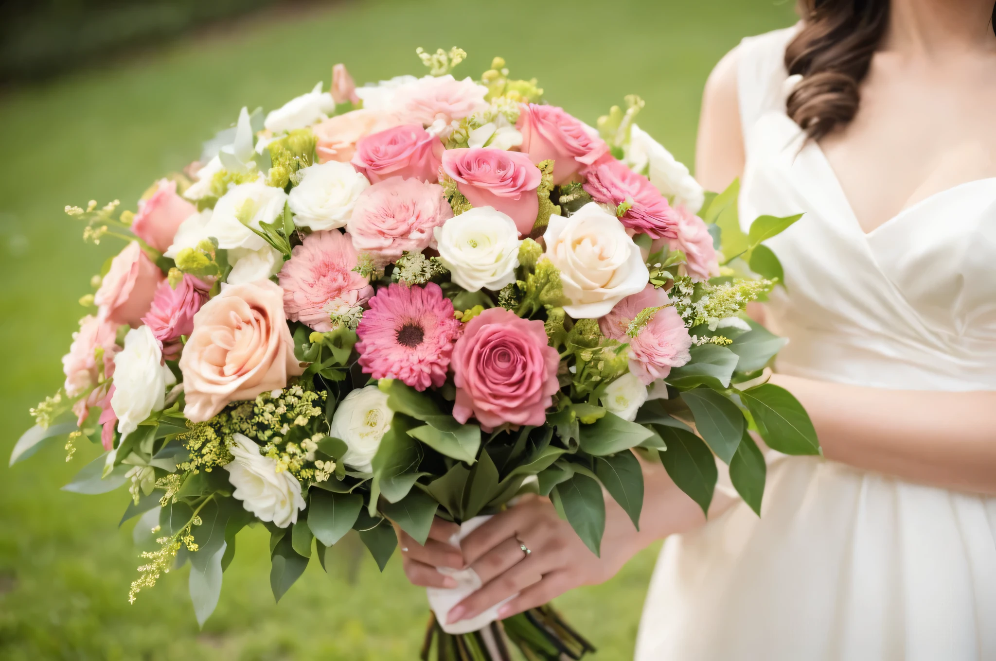 happiness、bouquet、wedding style
