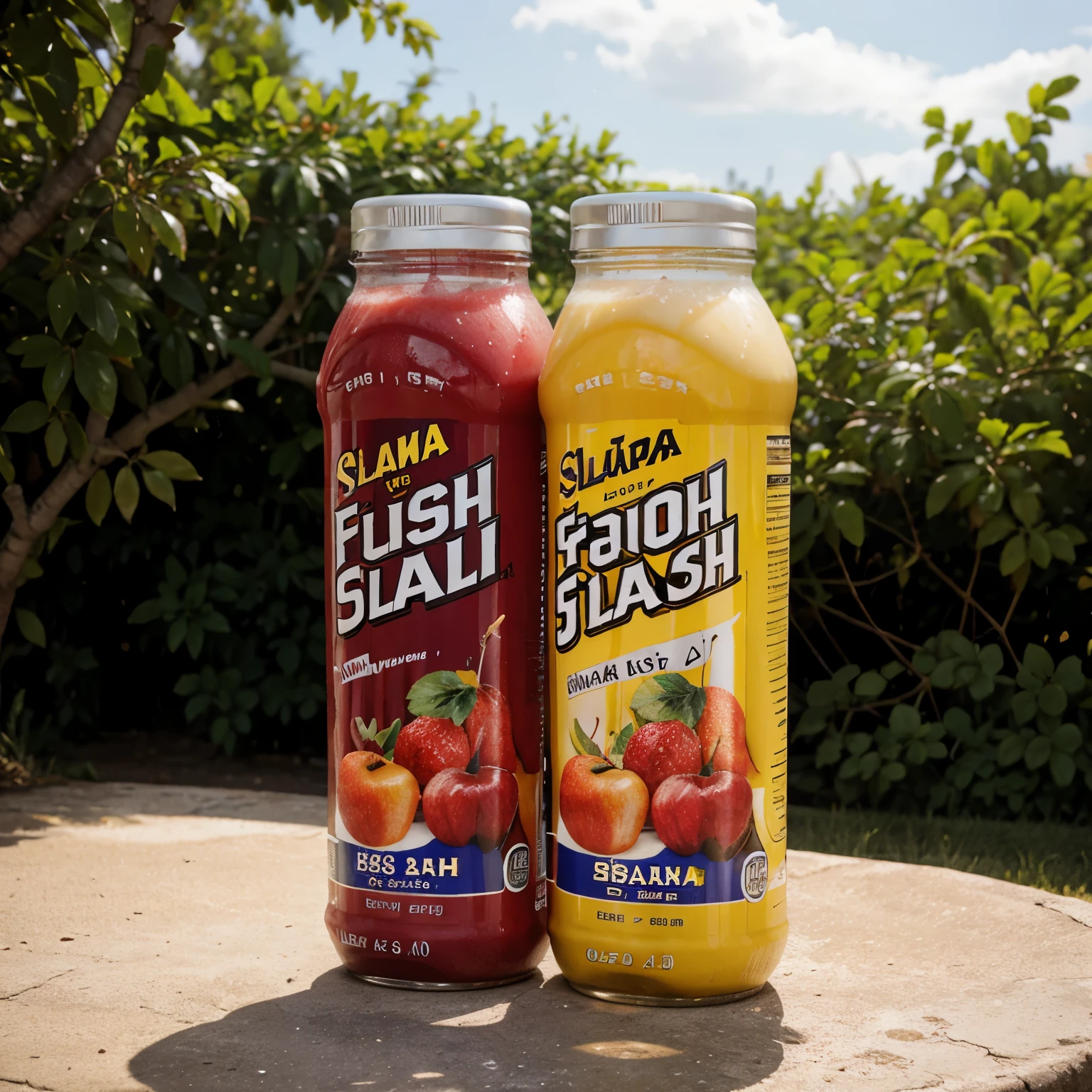 Splasha fruit juice canned