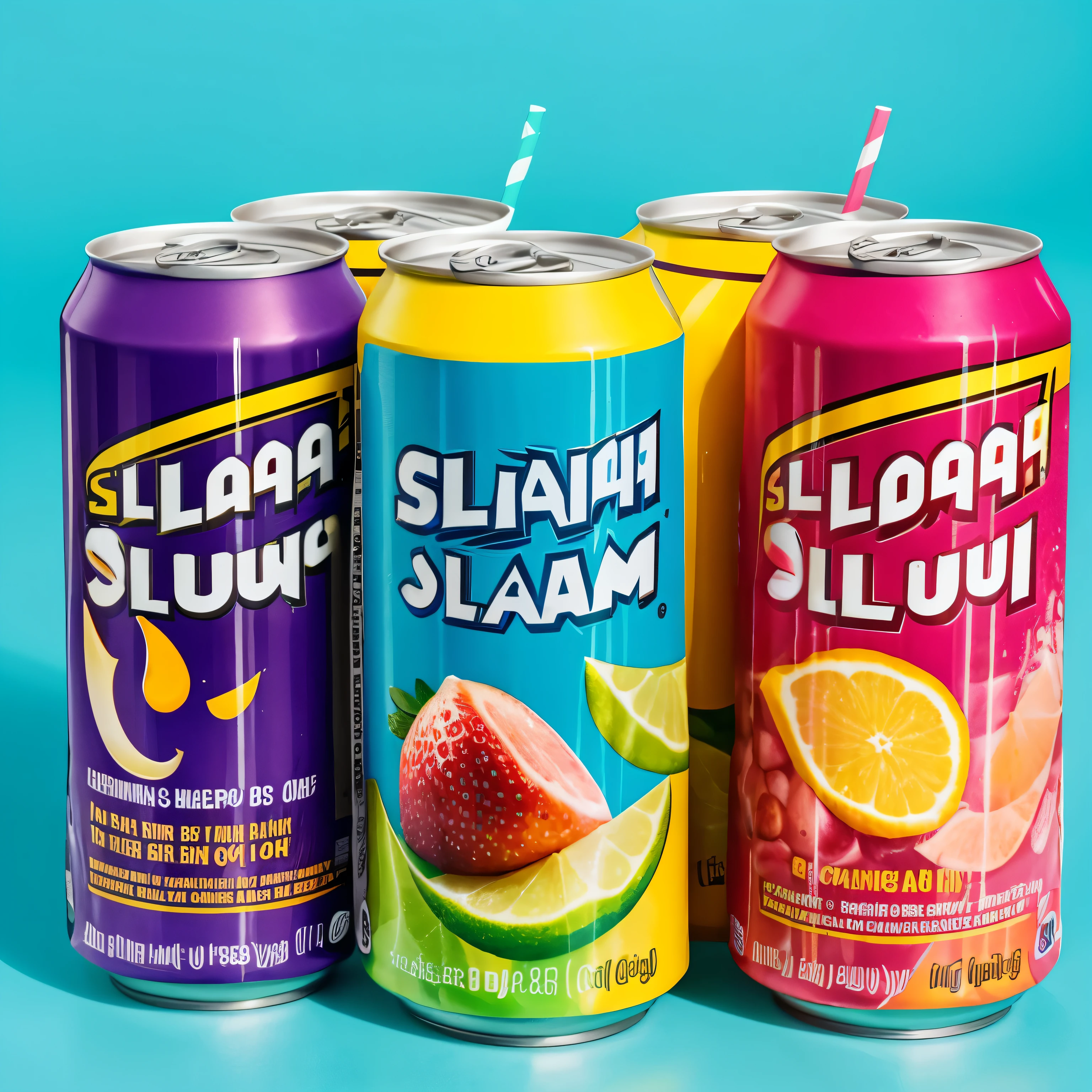 Splasha fruit juice in a can